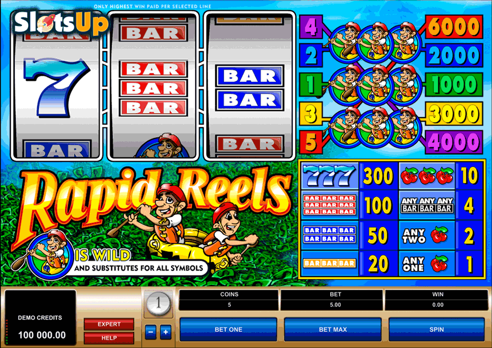rapid reels microgaming casino slots 
