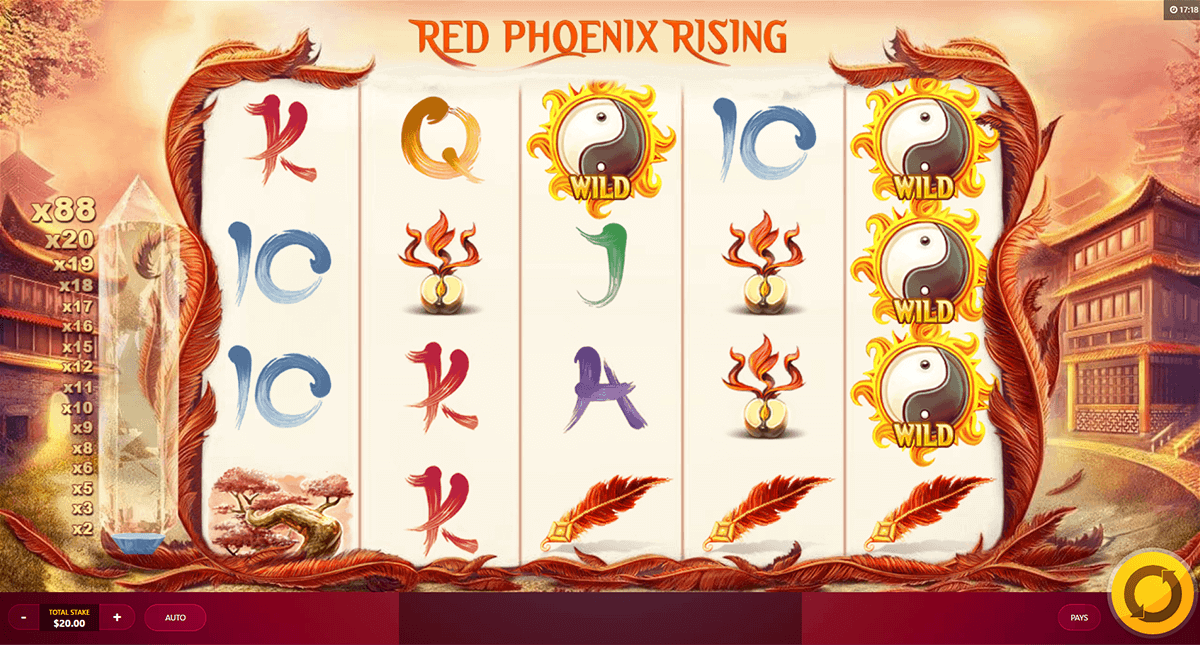 red phoenix rising red tiger casino slots 