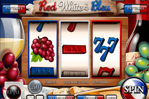 RED WHITE BLEU RIVAL CASINO SLOTS