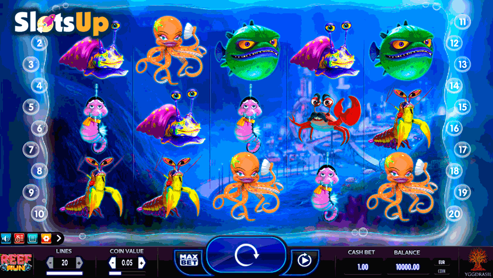 Reef Run Slot Machine Reef Run Slot Machine