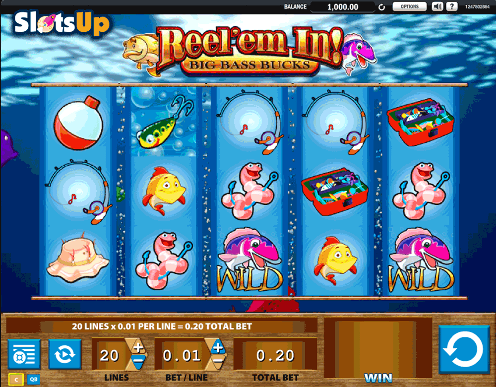 Reel em In Big Bass Bucks Slots Machine