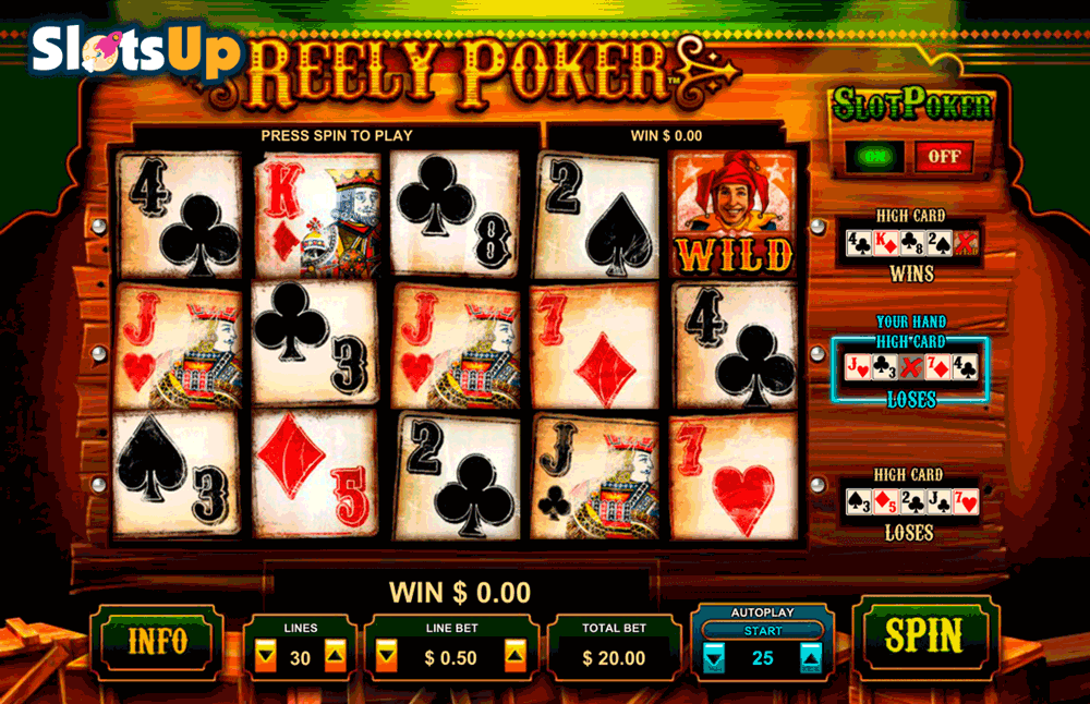 Reely Poker Slot Machine Online ᐈ Leander Games Casino Slots