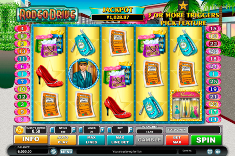 RODEO DRIVE HABANERO SLOT MACHINE