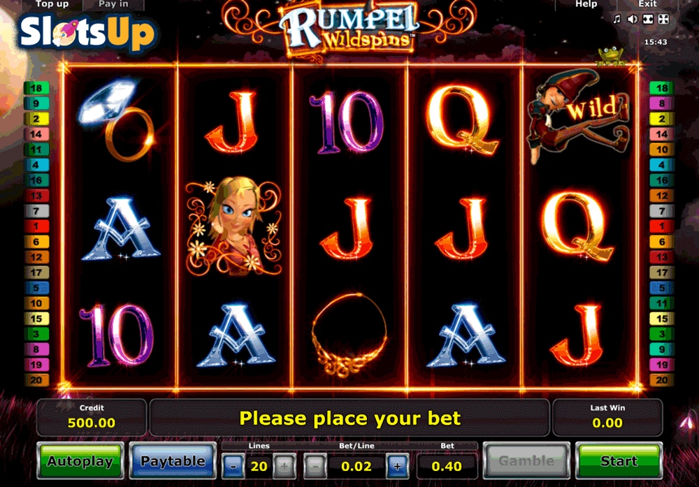 rumpel wildspins novomatic casino slots