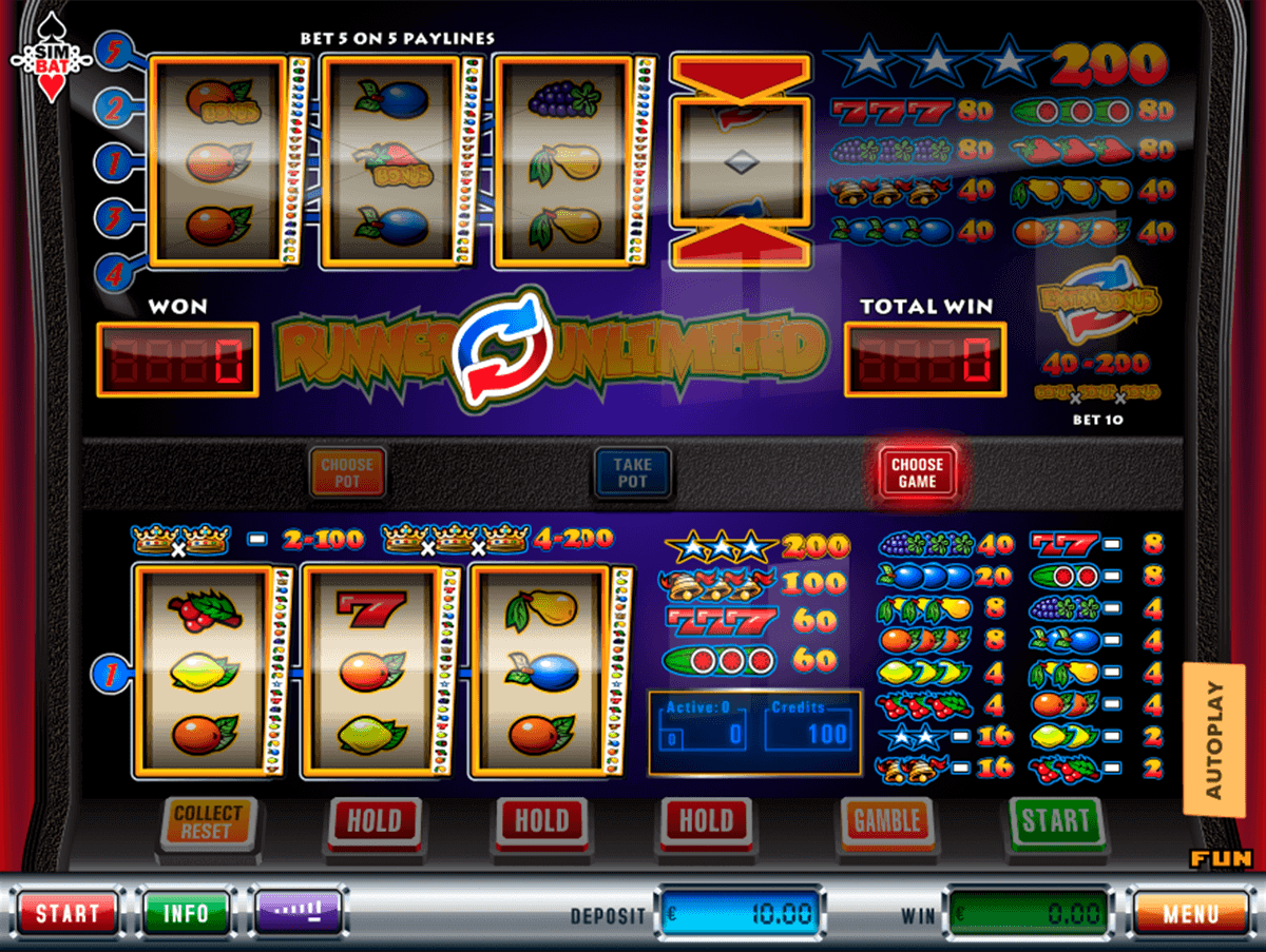 slot machines online cash runner