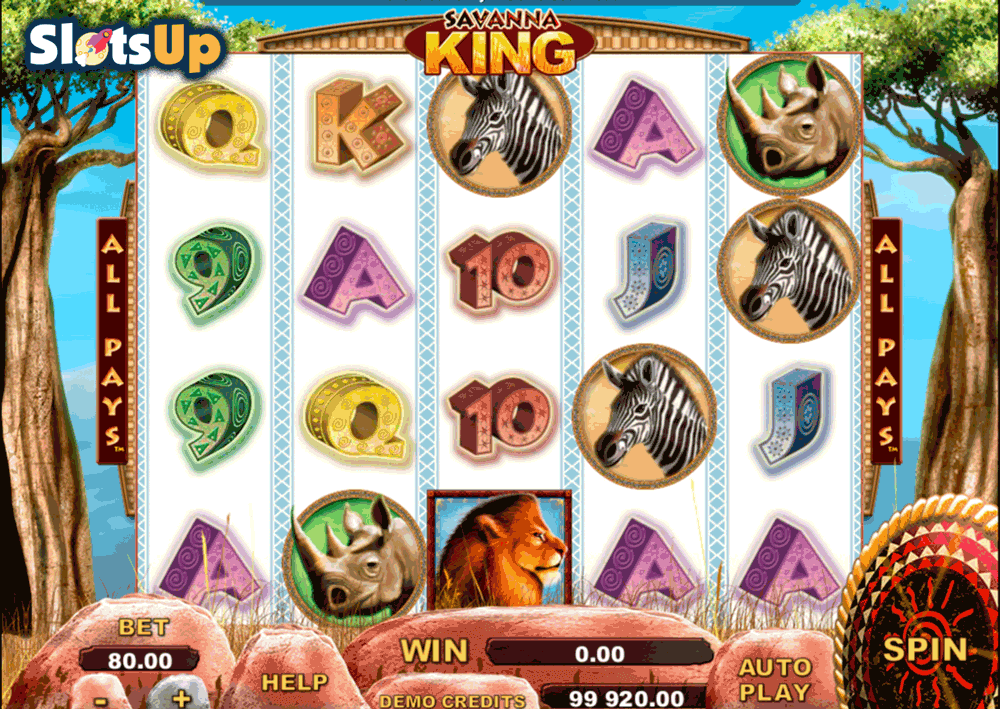 Savanna King Slot Machine Savanna King Slot Machine