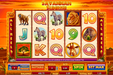 SAVANNAH SUNRISE AMAYA CASINO SLOTS