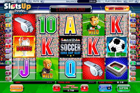 SENSIBLE SOCCER EURO CUP ASH GAMING CASINO SLOTS