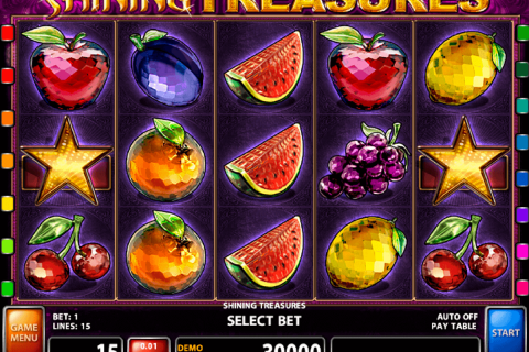 SHINING TREASURES CASINO TECHNOLOGY SLOT MACHINE