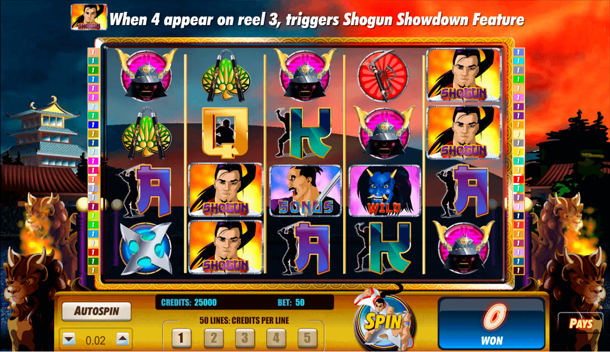 Shogun slot machine online games Shogun slot machine online games