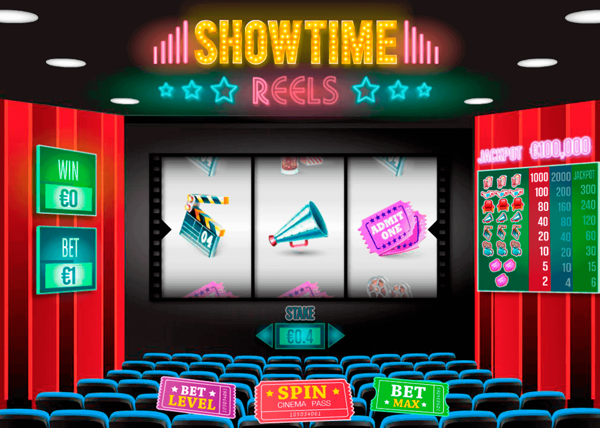 showtime reels pariplay slot machine 