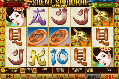 Silent Samurai Jackpot Playtech Casino Slots 