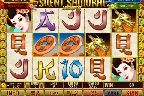 Silent Samurai Jackpot Playtech Casino Slots