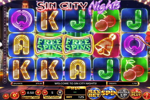SIN CITY NIGHTS BETSOFT CASINO SLOTS