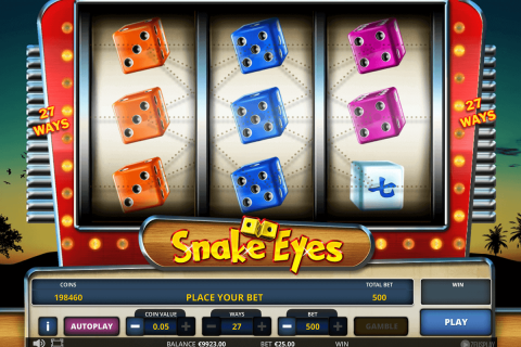 SNAKE EYES ZEUS PLAY