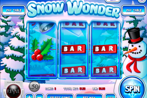 Snow Wonder Rival Casino Slots