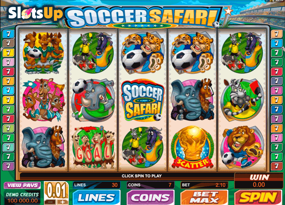 Safari Soccer Slots Machine