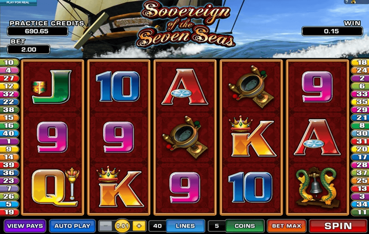 sovereign of the seven seas microgaming casino slots 