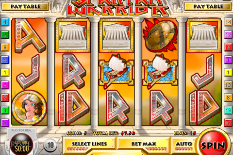 SPARTAN WARRIOR RIVAL CASINO SLOTS