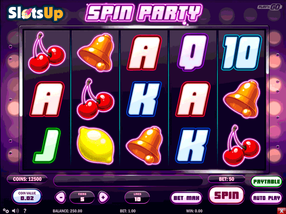 Spin Party Slot Machine Online with 96% RTP ᐈ Play'n Go Casino Slots