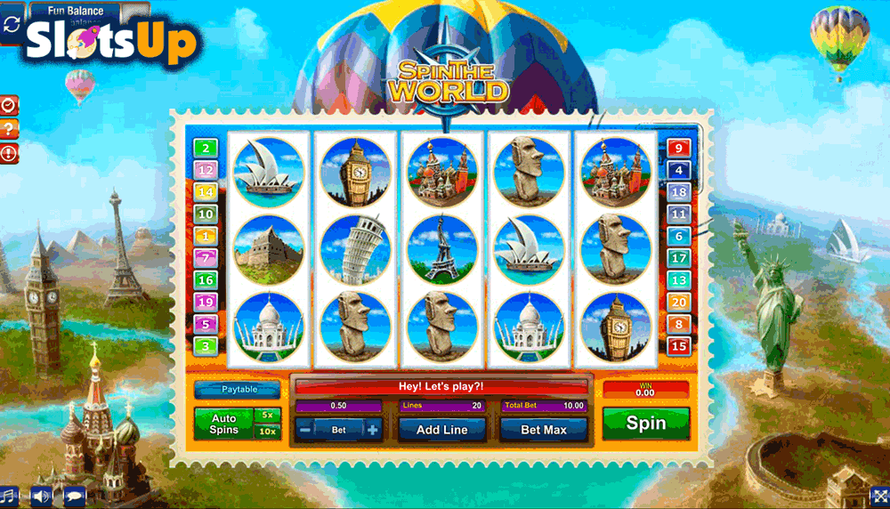 spin the world gamesos casino slots 