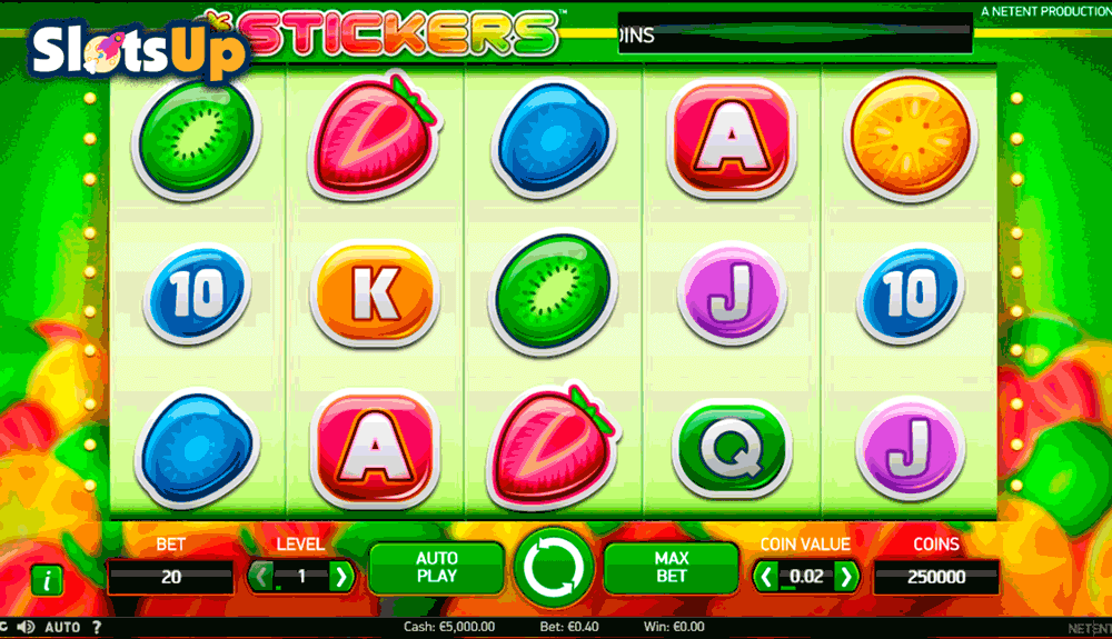 stickers netent casino slots 