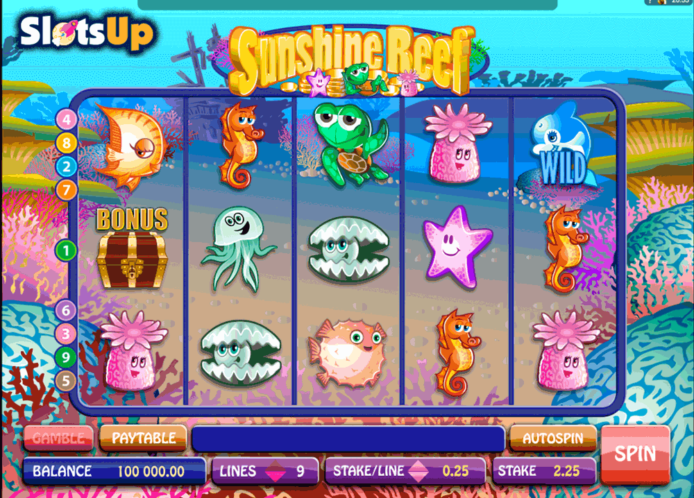 sunshine reef microgaming casino slots 