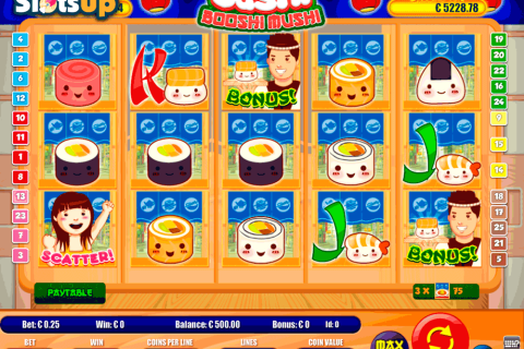 Sushi Booshi Mushi Portomaso Casino Slots