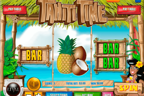 TAHITI TIME RIVAL CASINO SLOTS