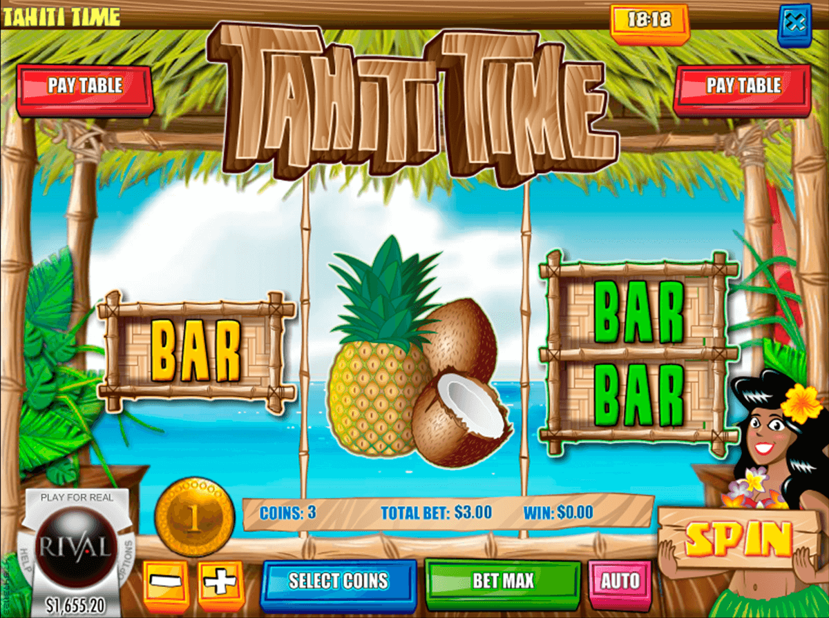Tahiti Time Slot Machine