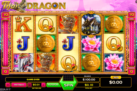 THAI DRAGON GAMEART SLOT MACHINE