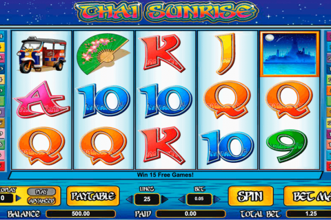 THAI SUNRISE AMAYA CASINO SLOTS