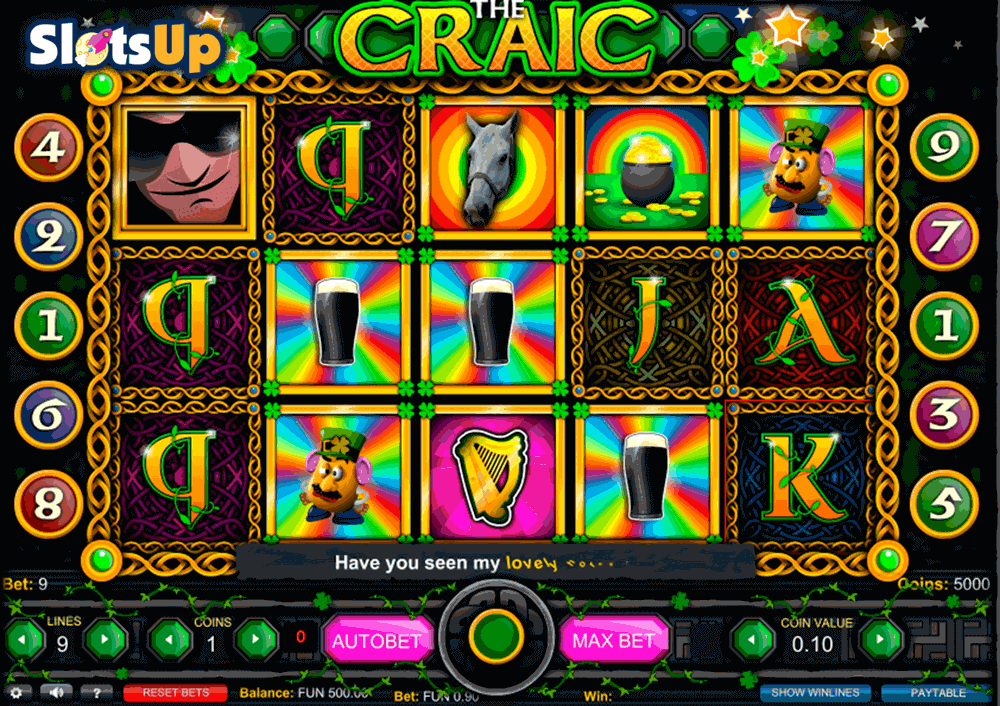the craic 1x2gaming casino slots 