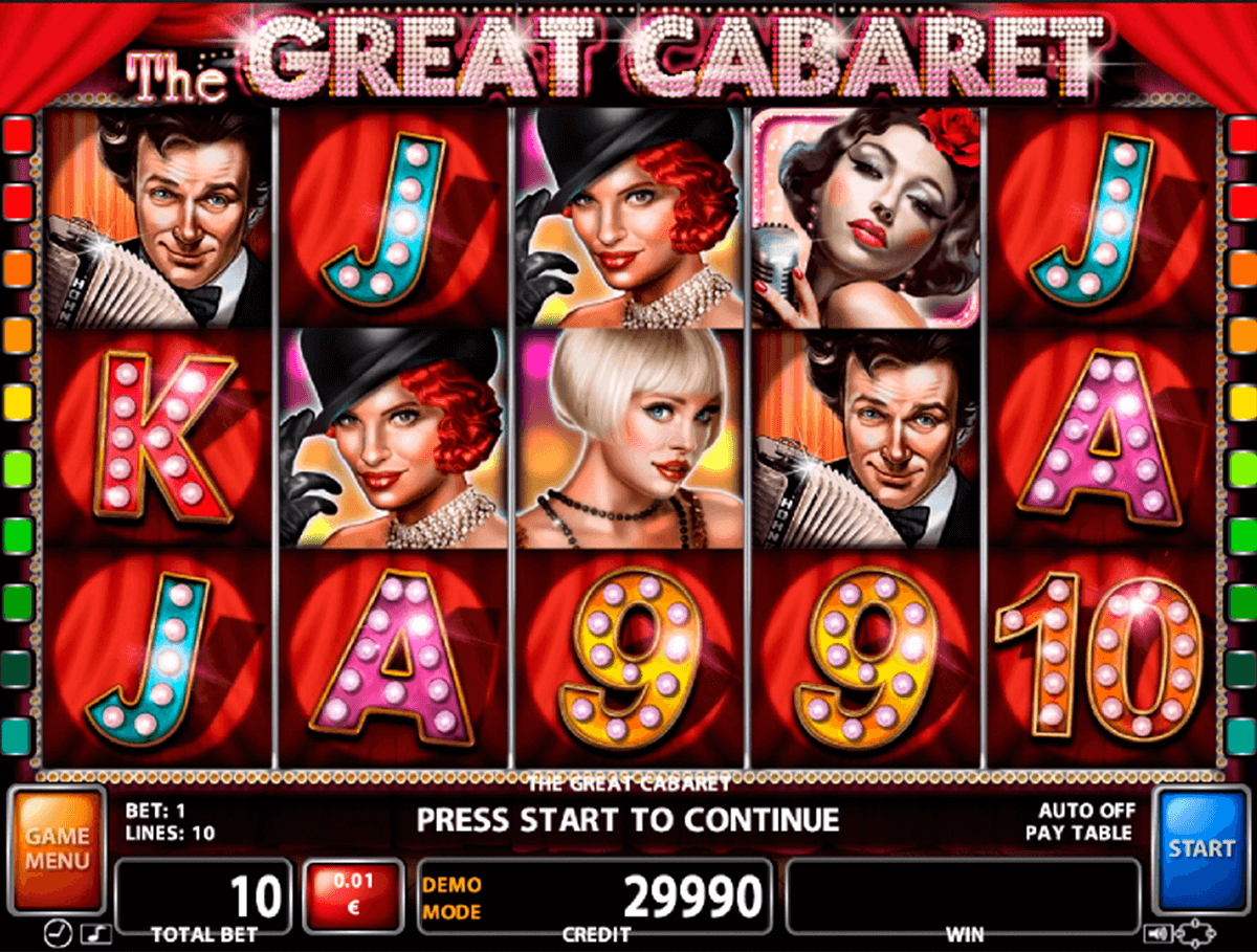 The Great Cabaret Slot Machine