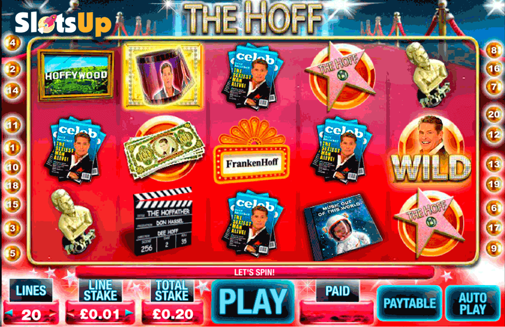 The Hoff Slot Machine