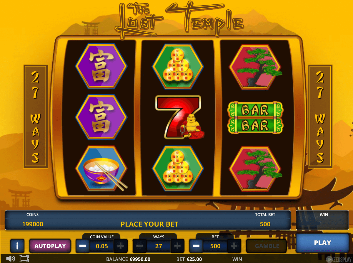 Lost Temple Slot Machine Lost Temple Slot Machine