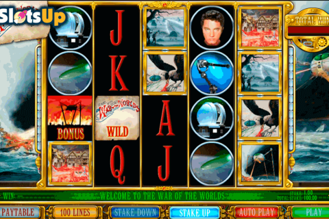 THE WAR OF THE WORLDS ASH GAMING CASINO SLOTS