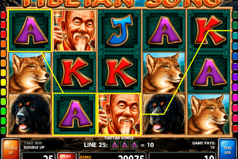 TIBETAN SONGS CASINO TECHNOLOGY SLOT MACHINE