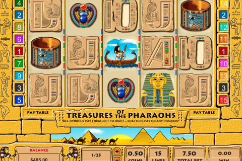 Treasure Of The Pharaohs Pragmatic