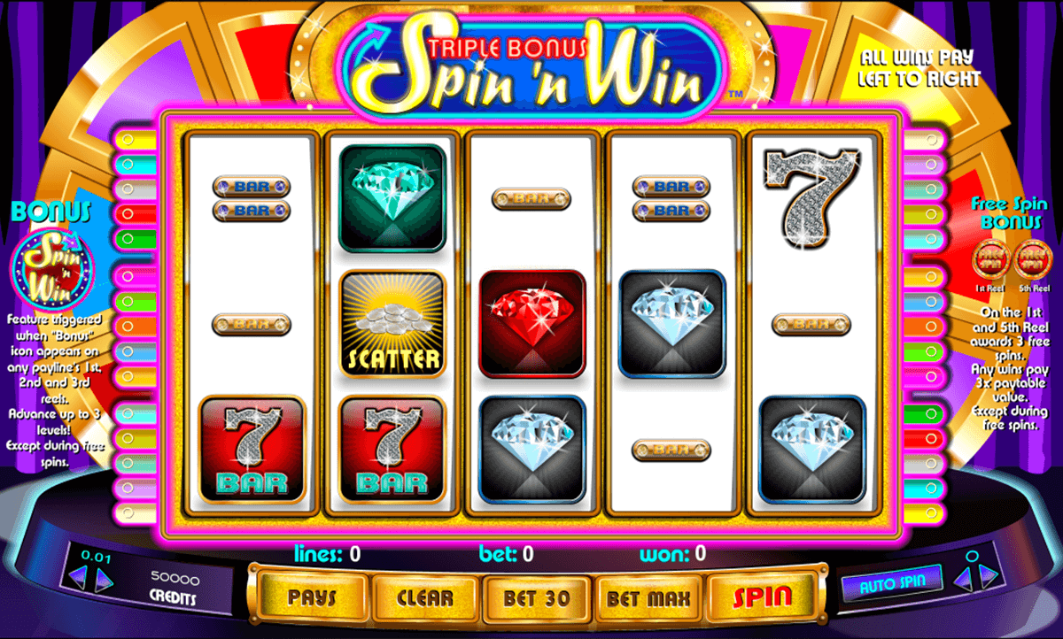 Triple Bonus Spin N Win Slot Machine Online with 94% RTP ᐈ Amaya Casino  Slots