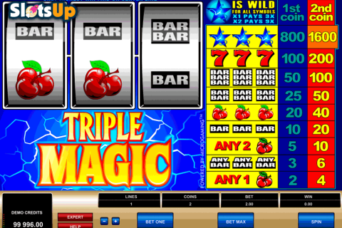 TRIPLE MAGIC MICROGAMING CASINO SLOTS