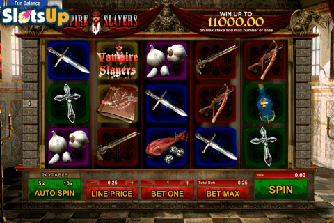 VAMPIRE SLAYERS GAMESOS CASINO SLOTS