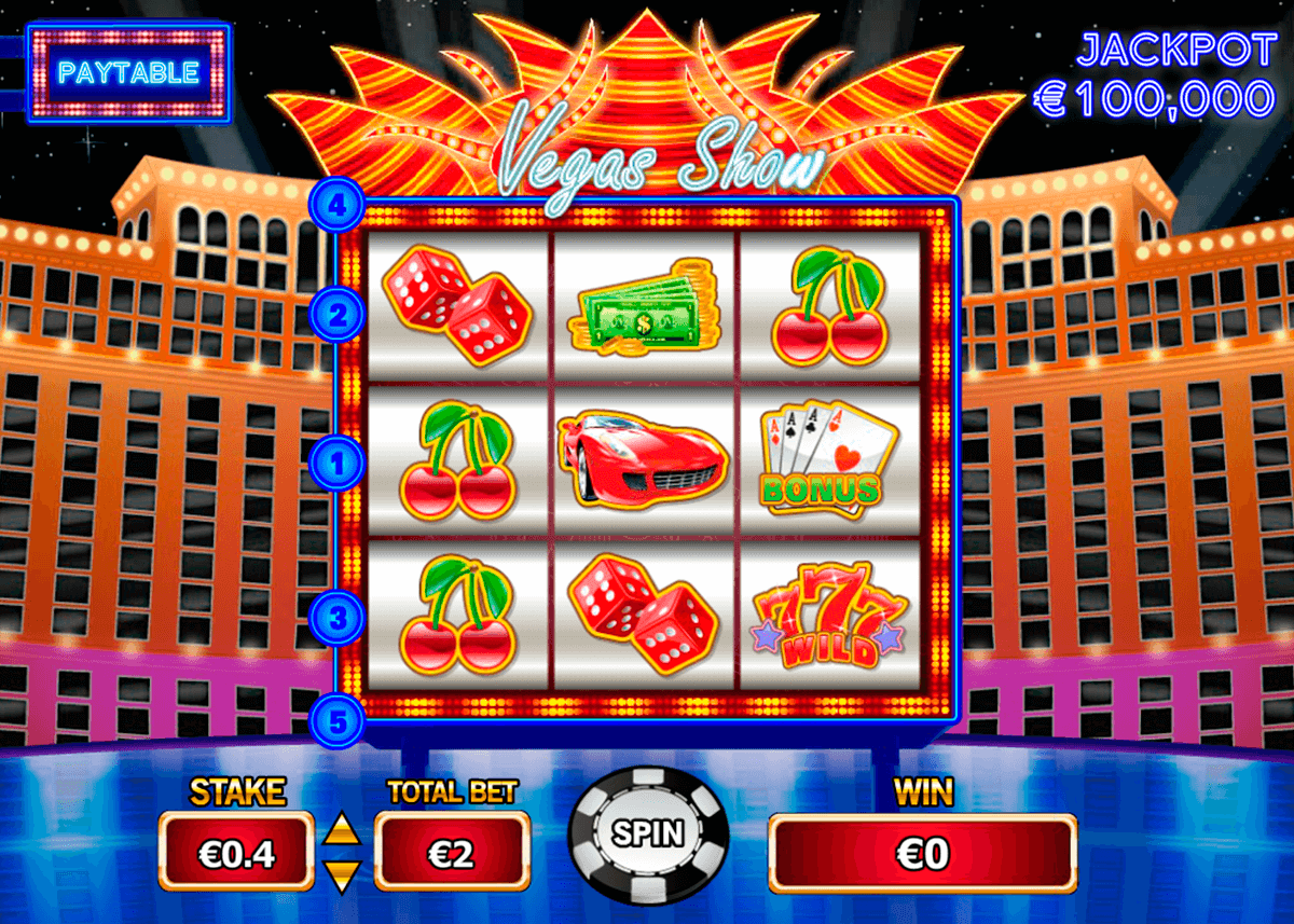 vegas show pariplay slot machine 