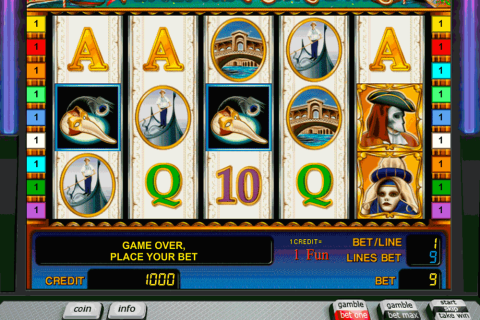 Venetian Carnival Novomatic Casino Slots