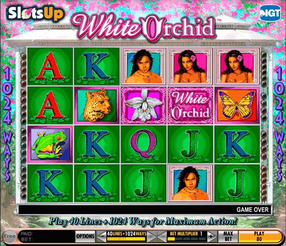 White Orchid Slot Machines