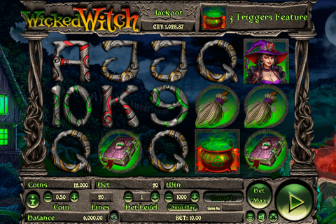 WICKED WITCH HABANERO SLOT MACHINE