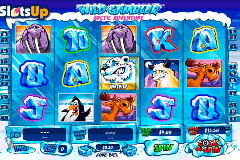 WILD GAMBLER ARCTIC ADVENTURE PLAYTECH CASINO SLOTS 