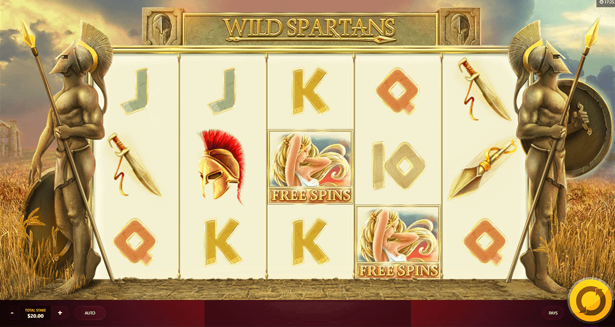 Wild Spartans Slots Machine