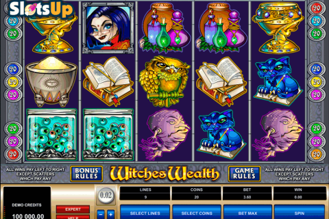 WITCHES WEALTH MICROGAMING CASINO SLOTS 