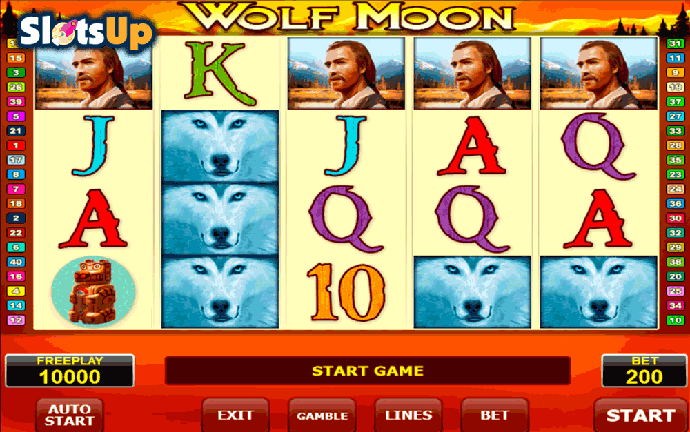 Slots Lunar Wolf Casino Slots